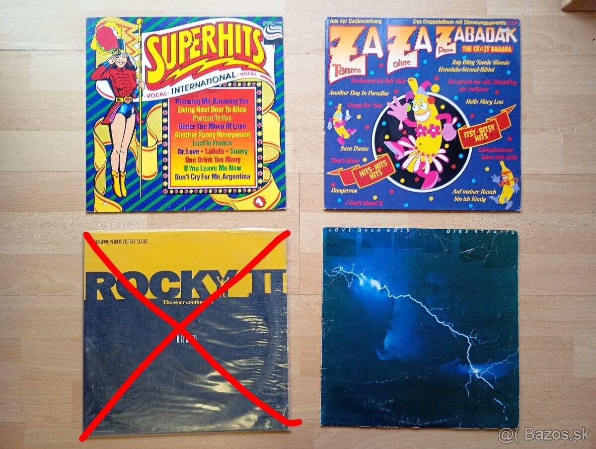 Predám rôzne vinylové LP platne 1 - 4