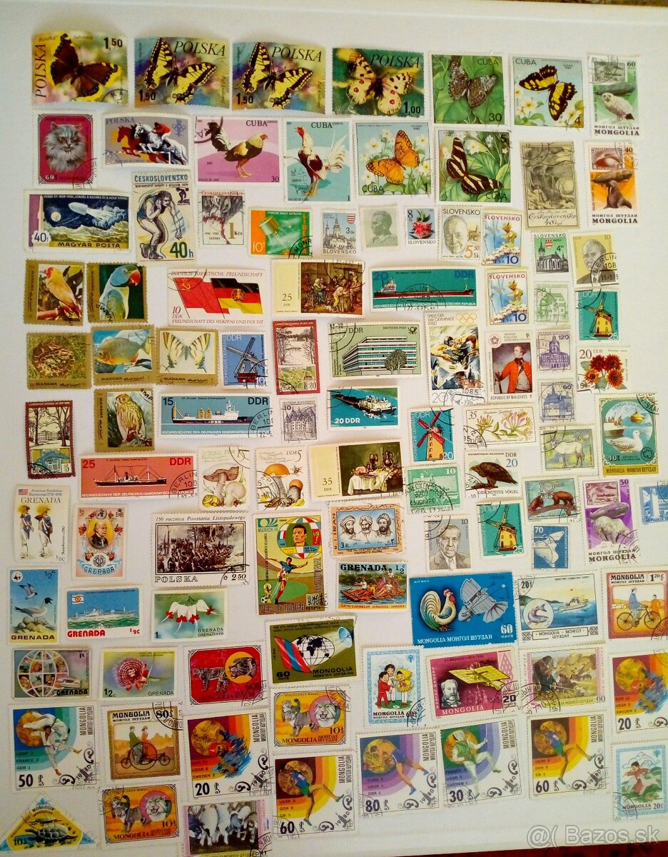 Staré pošt.známky - 4