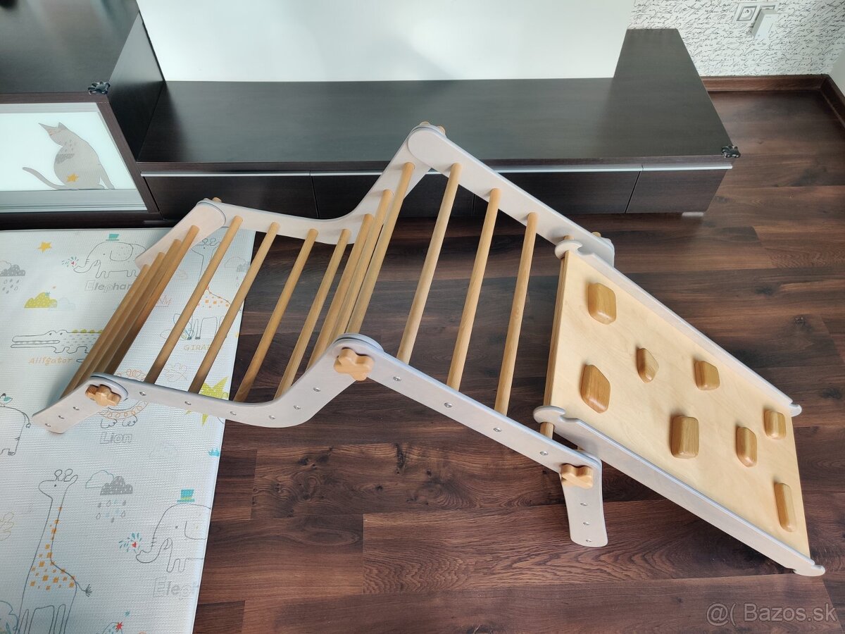 Montessori preliezka Bilauf Chipmunk Rock Gray - 4