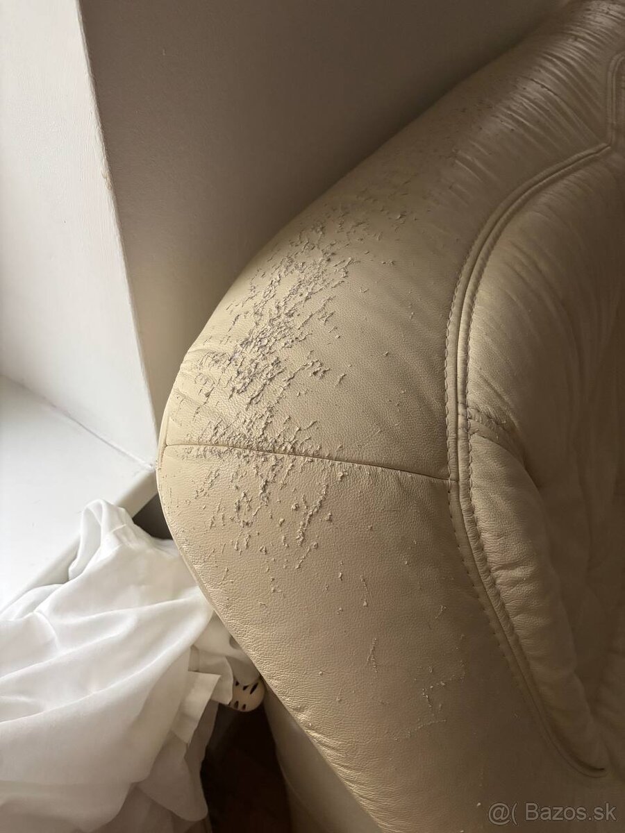 Darujem koženú sedačku za odvoz - 4