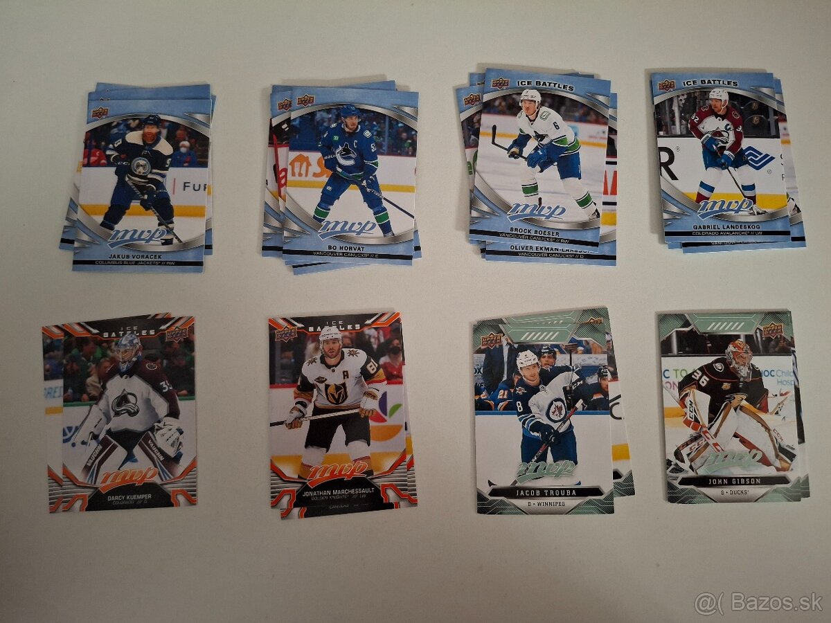Hokejove karty,karticky - UD MVP mix - 4