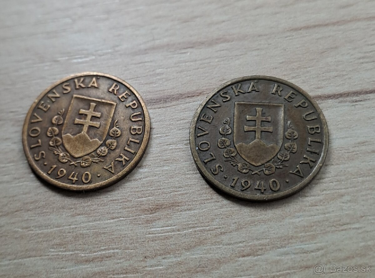 20 haliere 1940 slovenský štát - 4