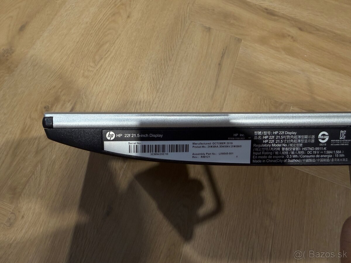 Monitor HP 22F - 4