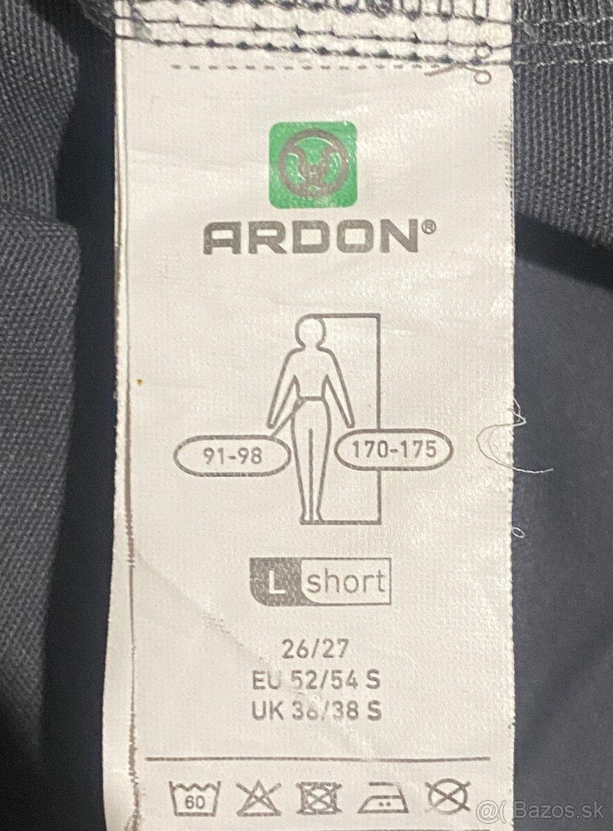 Pracovne nohavice, monterky Ardon Urban+ vel. L - 4