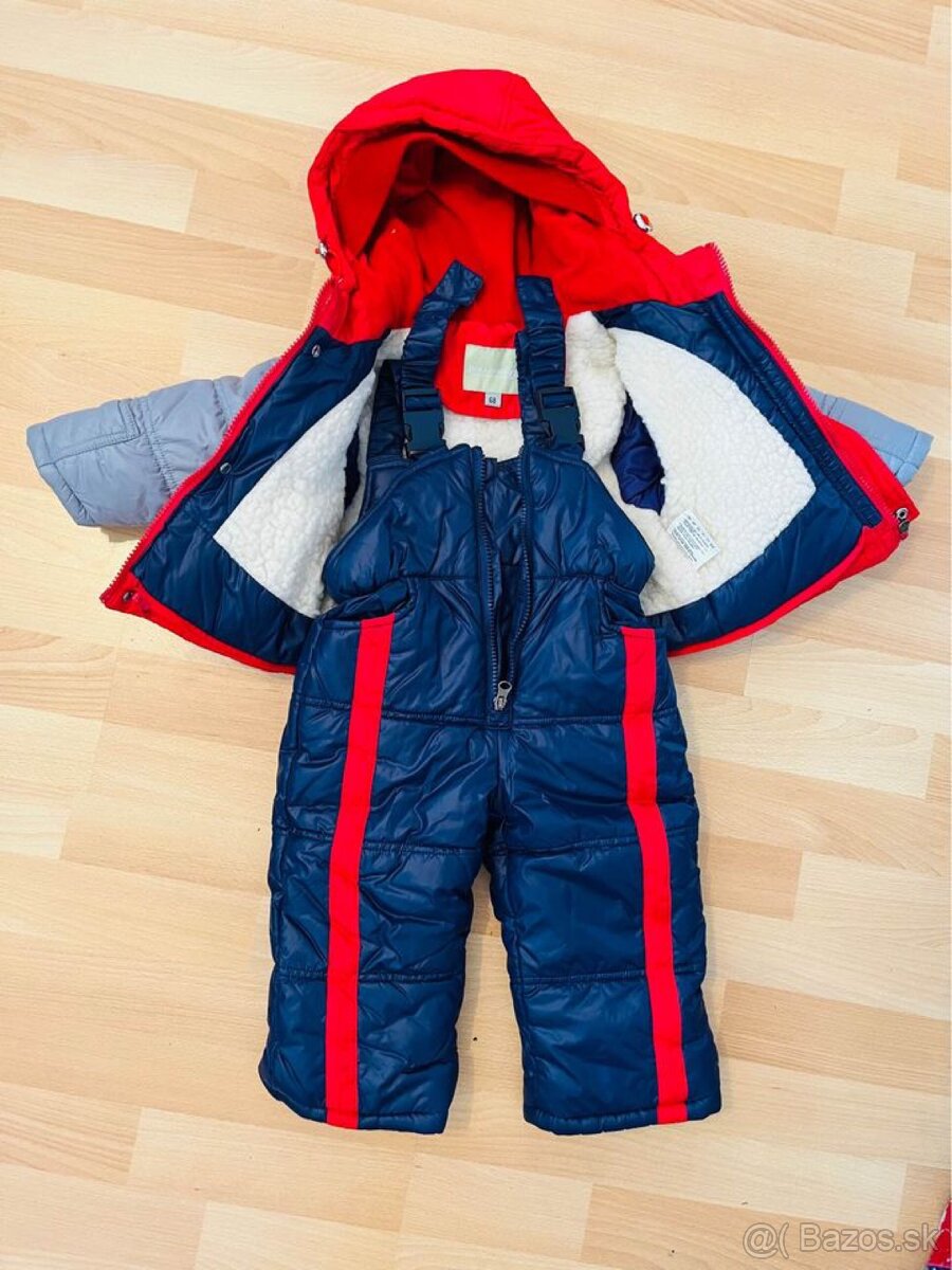 Predám detskú zimnú kombinézu 2v1. Najteplejšia vec. - 4