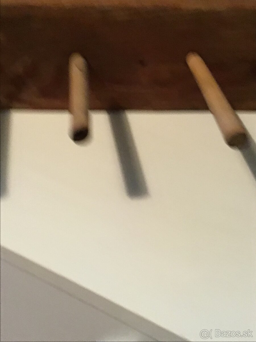 STARý DREVENý VEšIAK DLžKA 55CM - 4