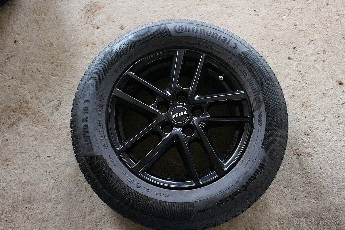 16".5x114,3 r16..RIAL..KIA/HYUNDAI...Zaťažove..ZIMNA..SADA - 4