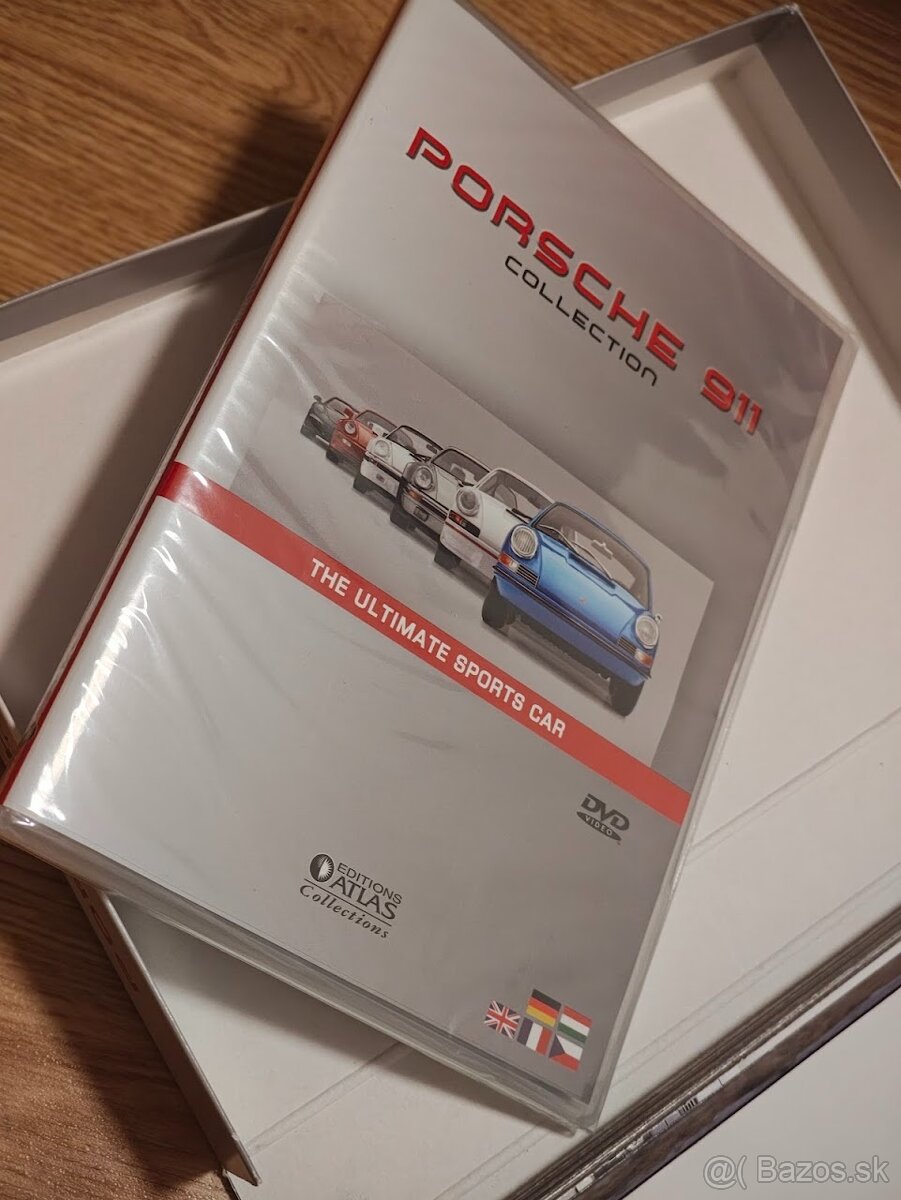 Porsche kolekcia Atlas - komplet 25ks, DVD, pohladnice, plag - 4