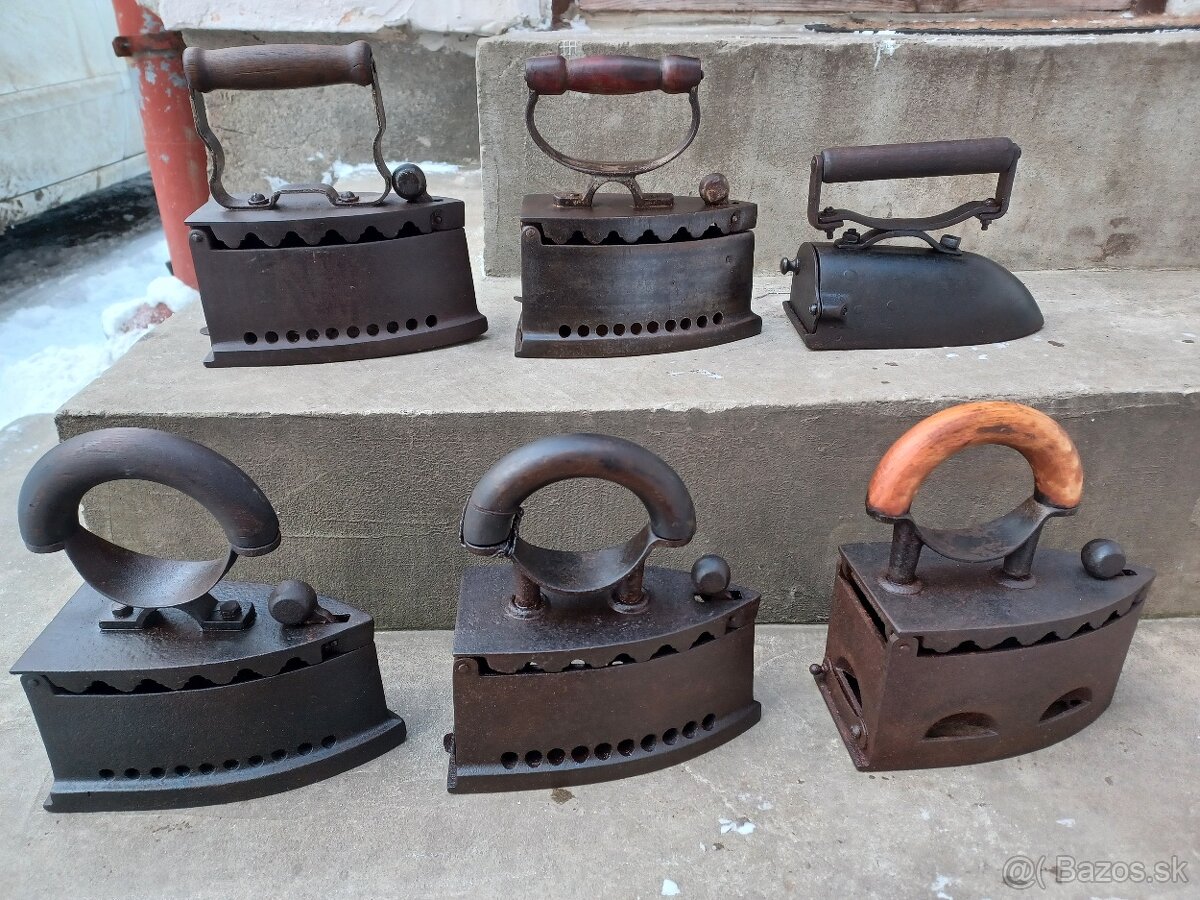 Staré žehličky - 4