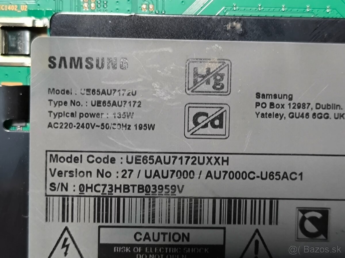 Samsung UE65AU7182U - 4