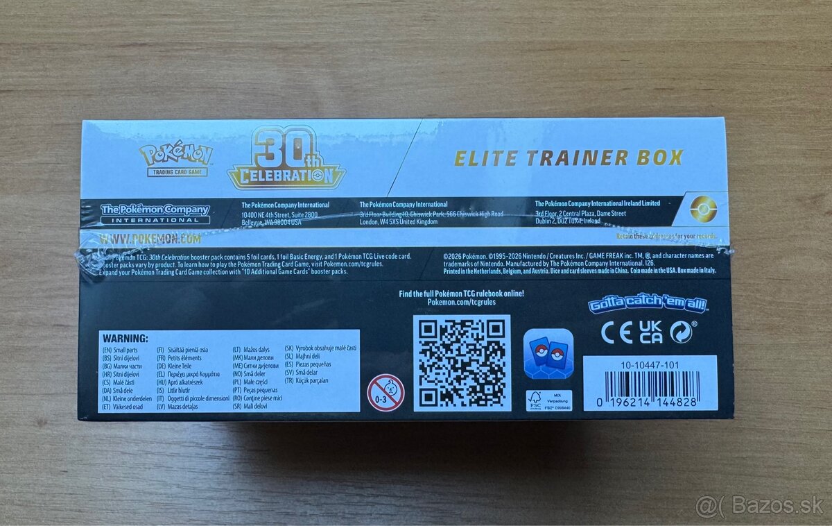 Pokémon: 30th Celebration Elite Trainer box - 4