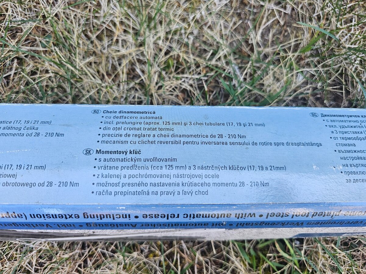 Momentovy kľuč - 4