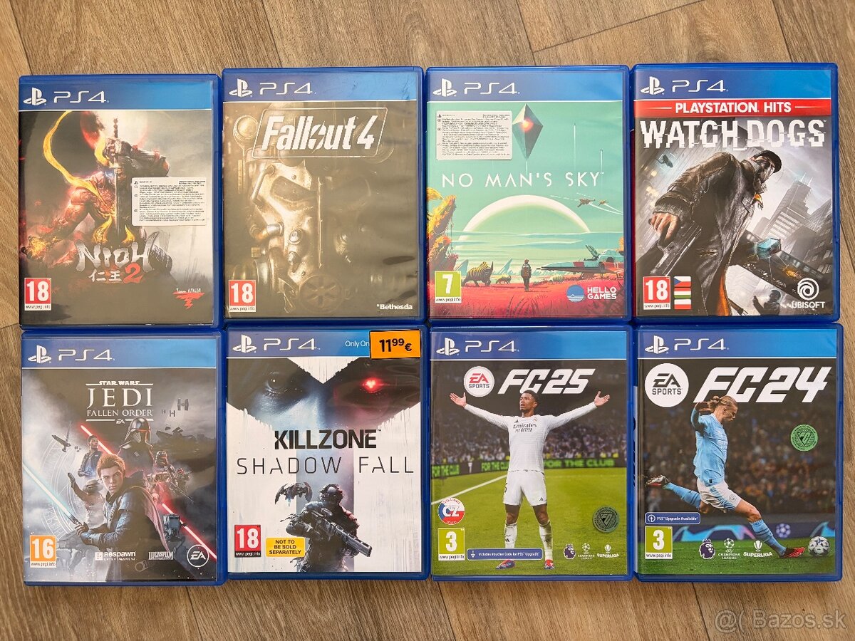 Predám hry na Playstation 4 PS4 - 4