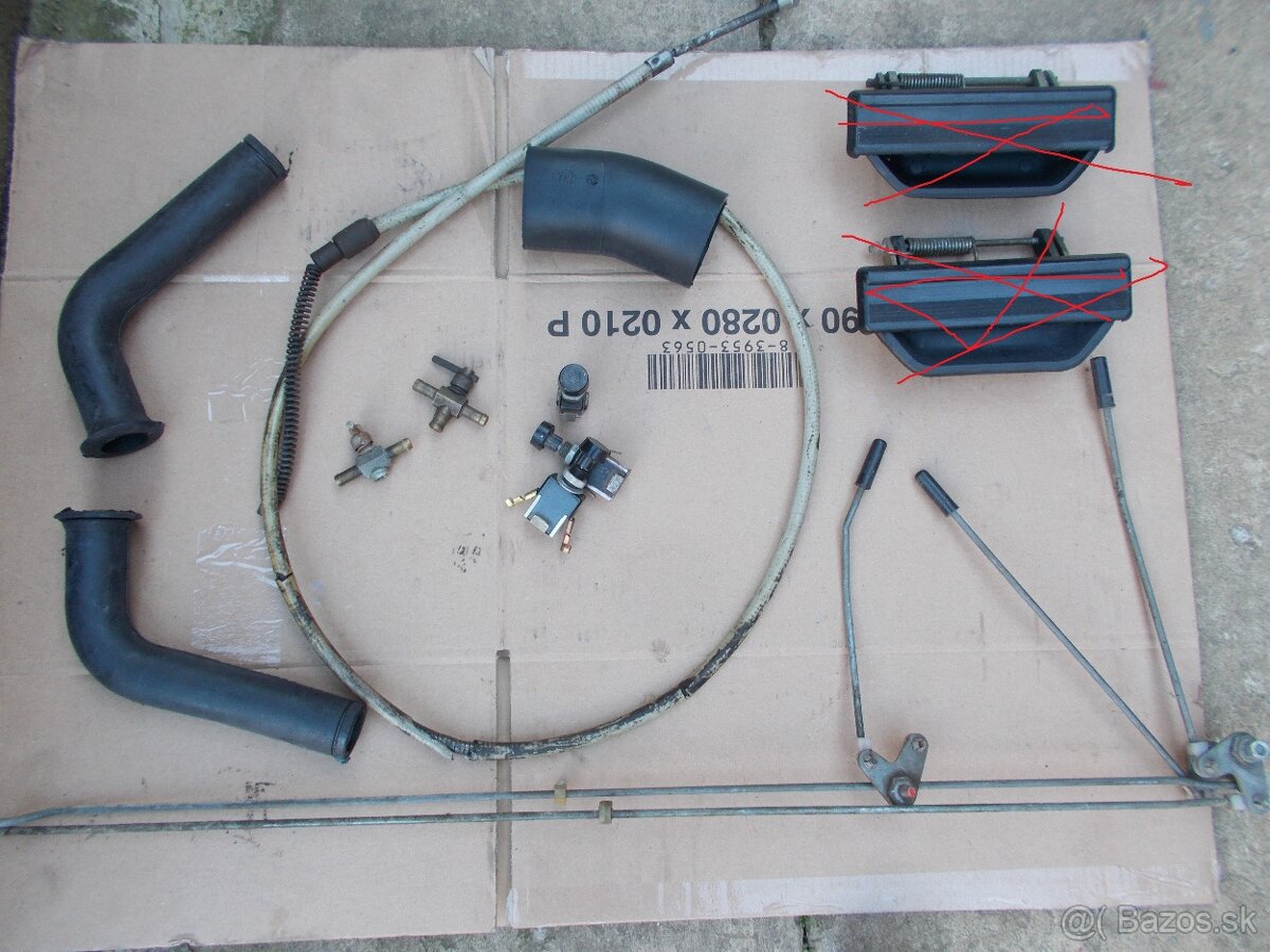 Predam pre skoda 105-120 zrkadlo had kure novu hadicu hrdla - 4