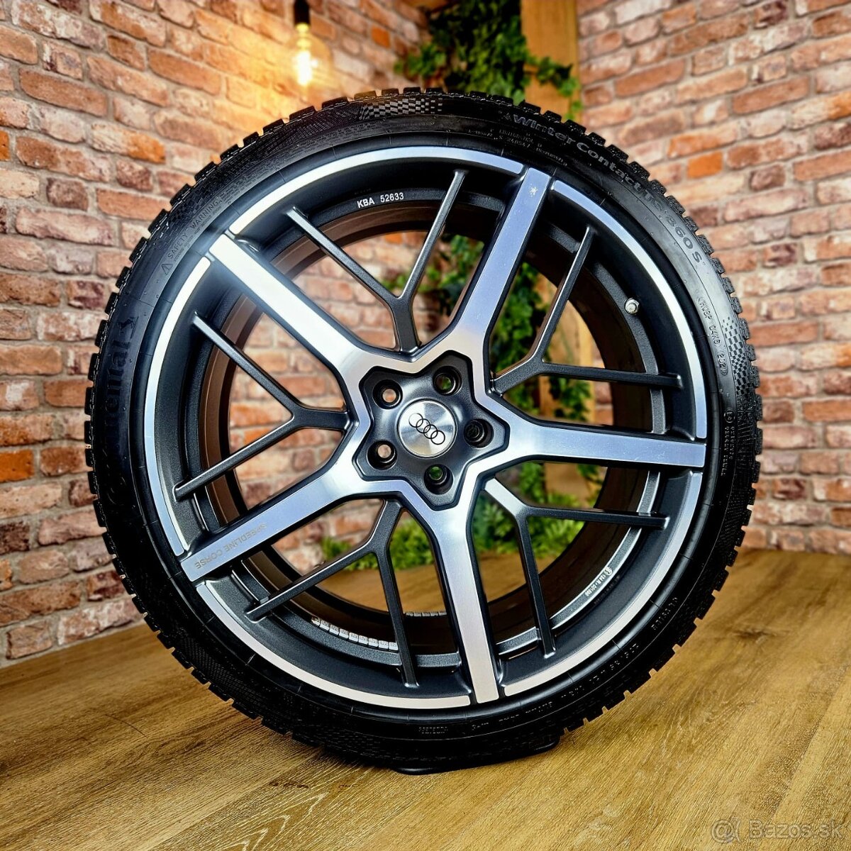 Alu SPEEDLINE R21 5x112 Audi RS6+RS7 ET19 + zimné 275/35R21 - 4