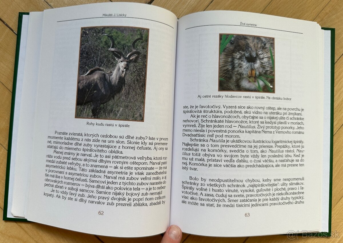KNIHA Živá symetria Mikuláš Juraj Lisický za 5eur - 4