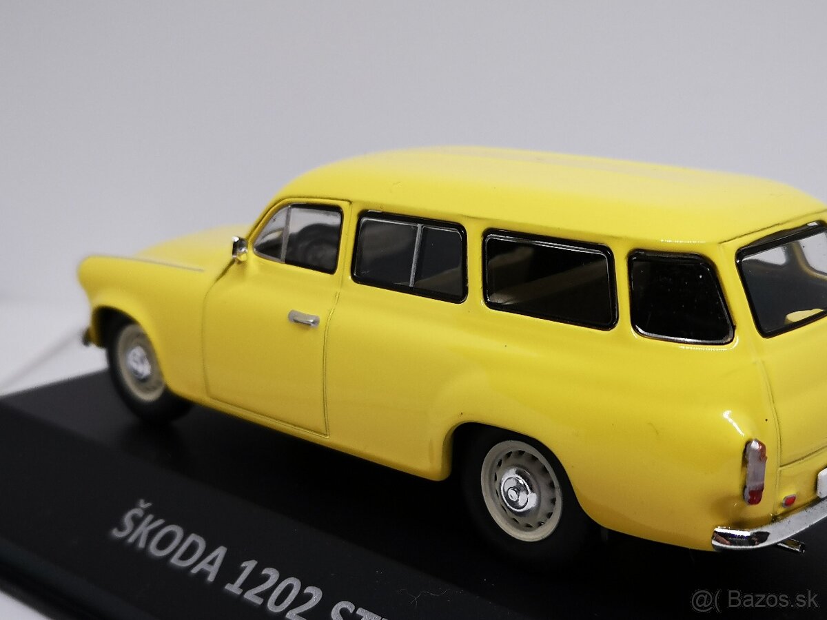 Predám zberateľský model Škoda 1202 STW , 1:43 - 4
