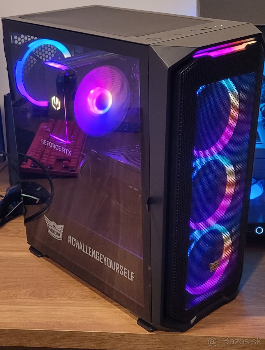 Herný pc amd ryzen 7800x3d, rtx 5070, 32gb ram, 2tb nvme - 4