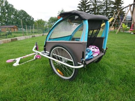 Cyklovozík pre 2 deti - 4