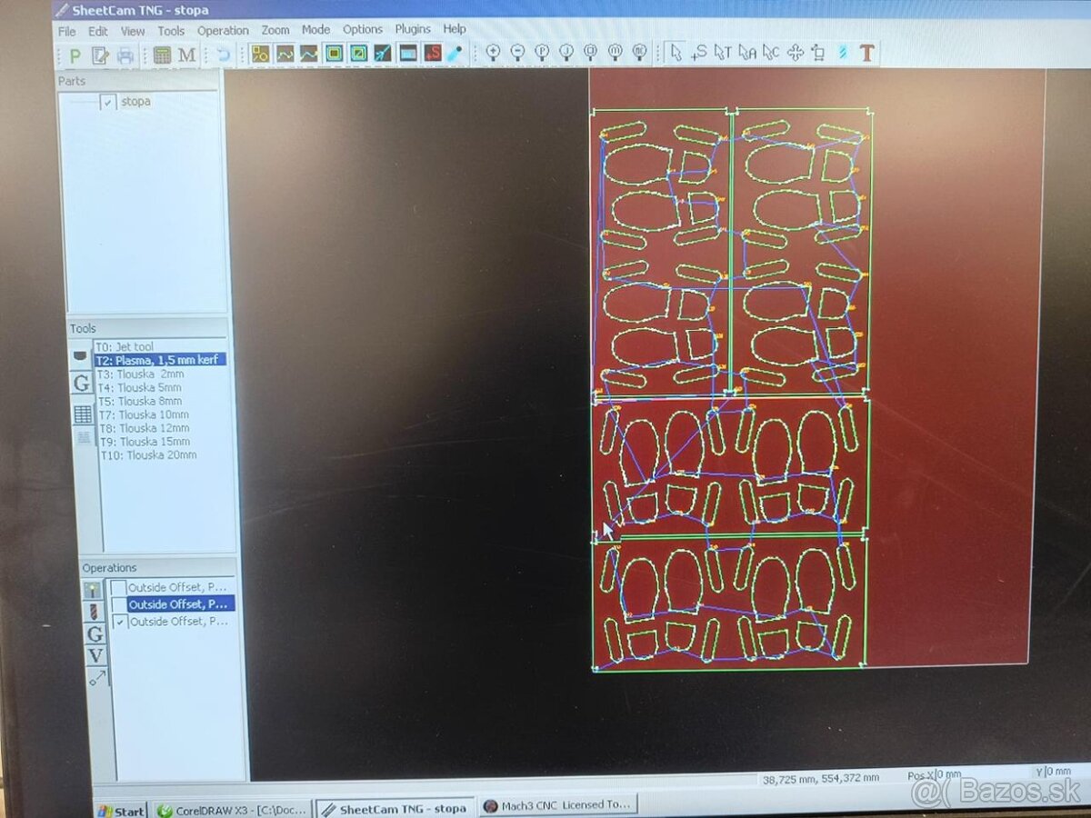 Plazmový řezací stroj Cybertronic 3000x1500 - 4
