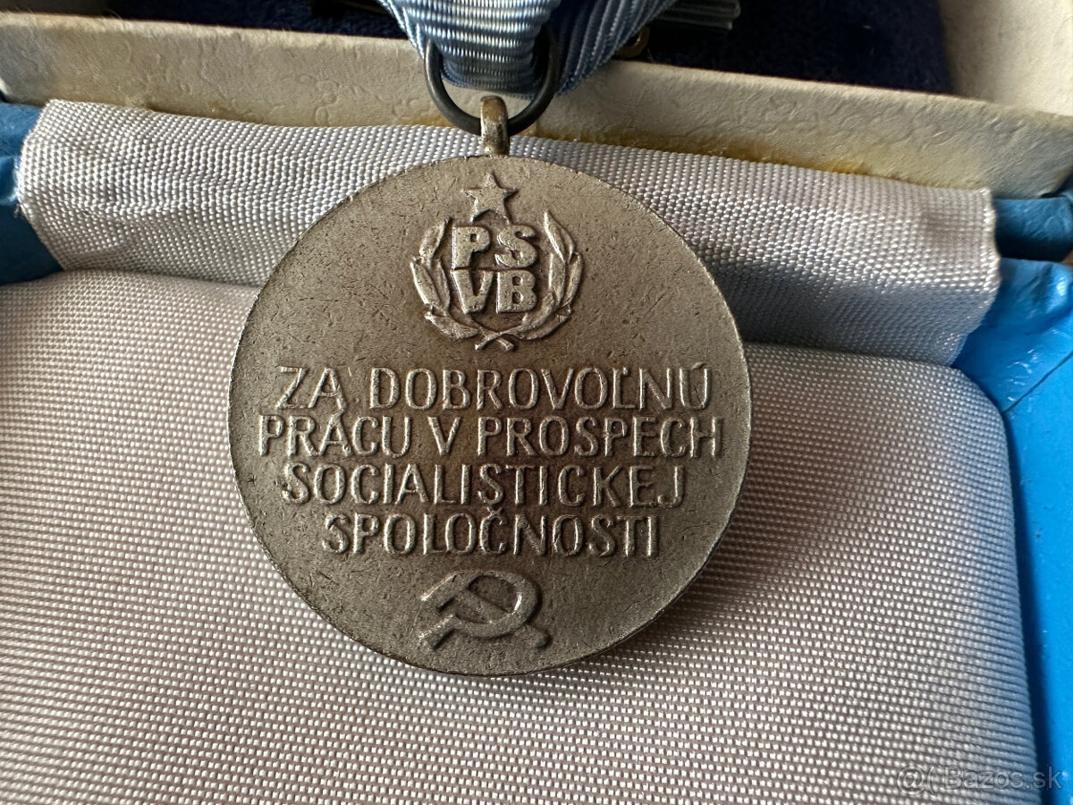 SNB PSVB medaile vzácná - 4