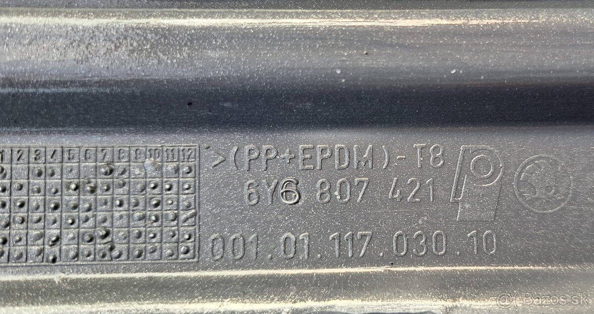 NÁRAZNIK - ŠKODA FABIA 1 KRATKA - 4