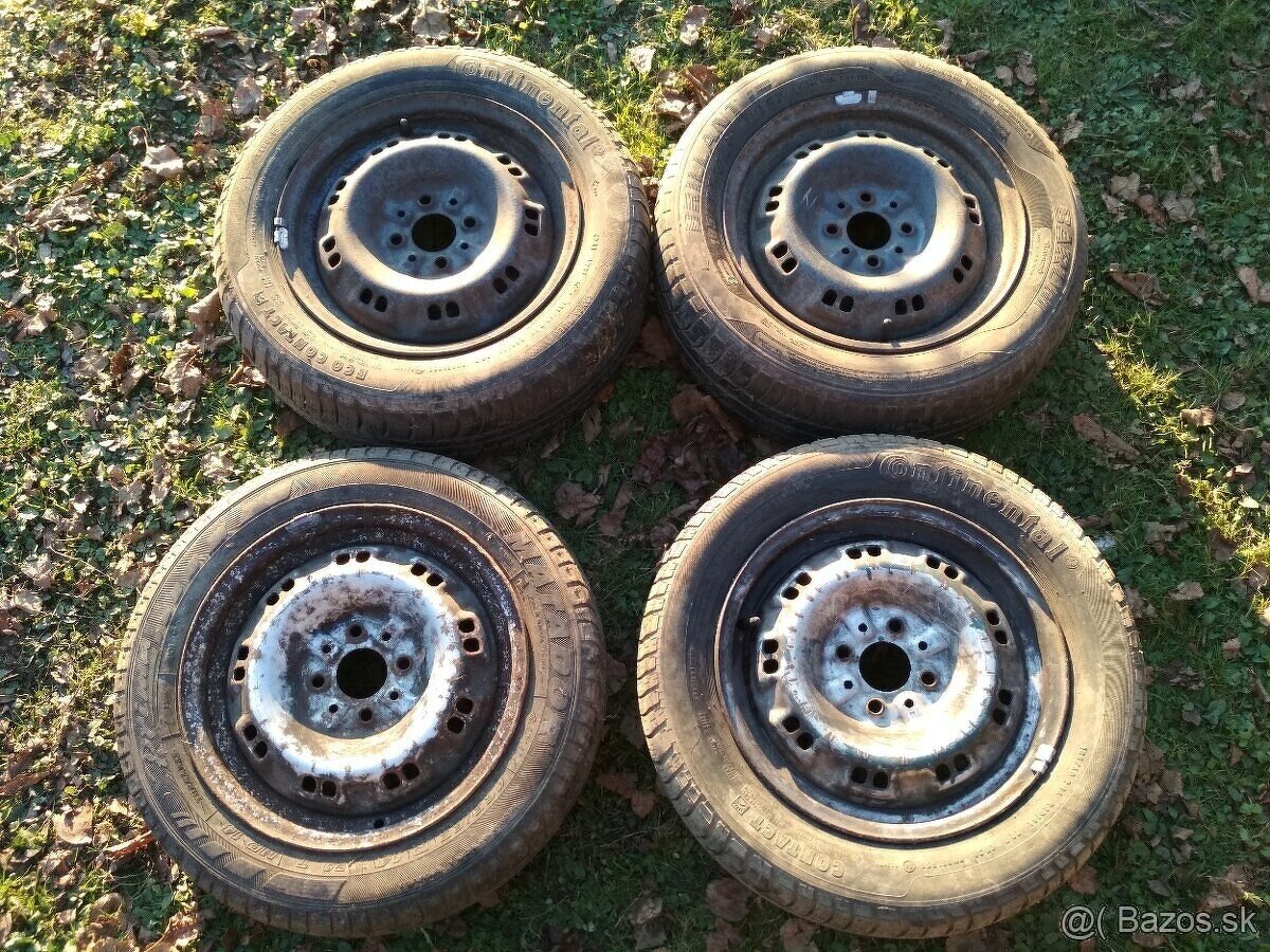 Plechové disky 4x98 r14, 5,5Jx14 - 4