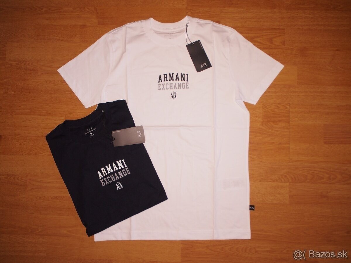 Armani Exchange pánske tričko - 4