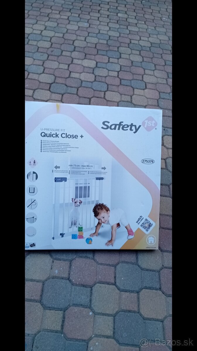 Safety 1st Detská zábrana Quick Close+ - 4