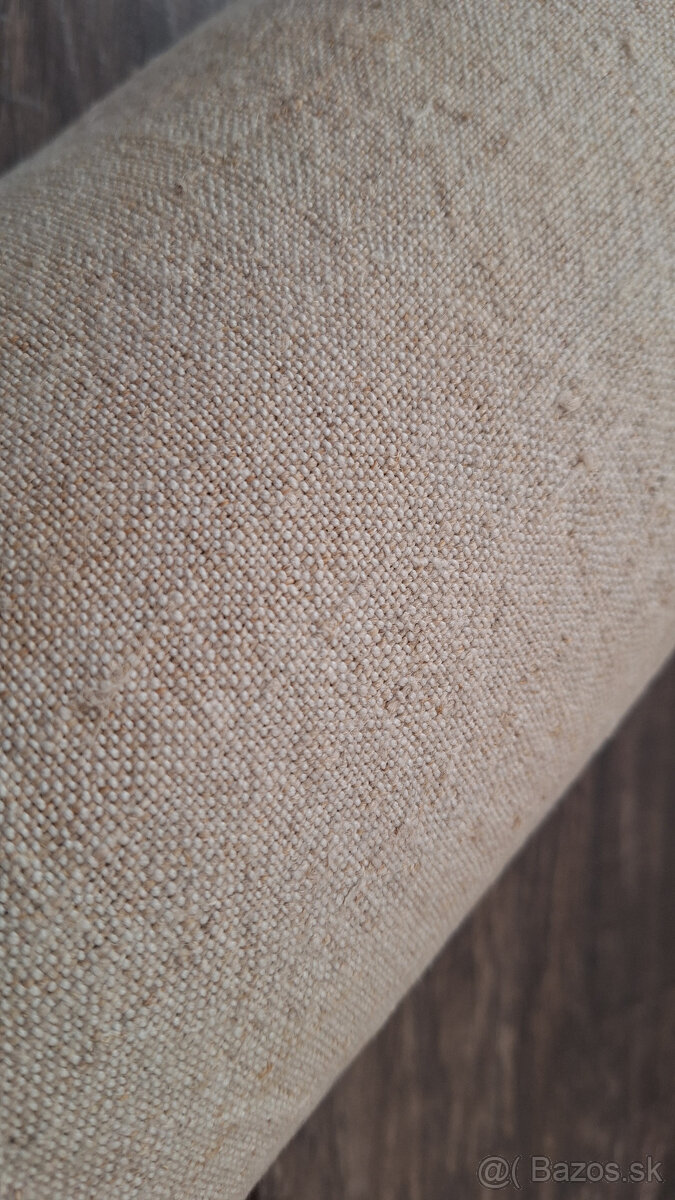 Ručne tkané ľanové plátno 5eur/m - 4