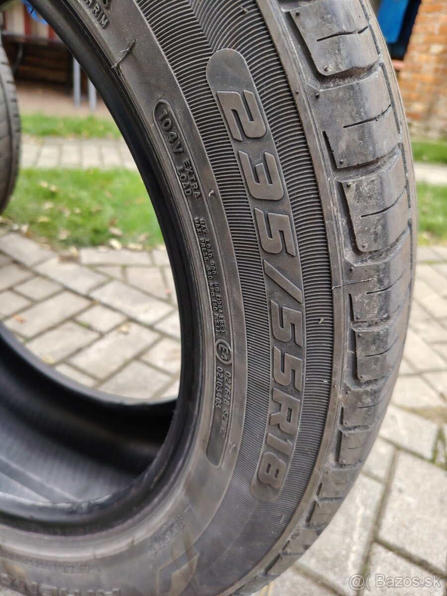 Predám letné pneumatiky austone 235/55/r18 - 4