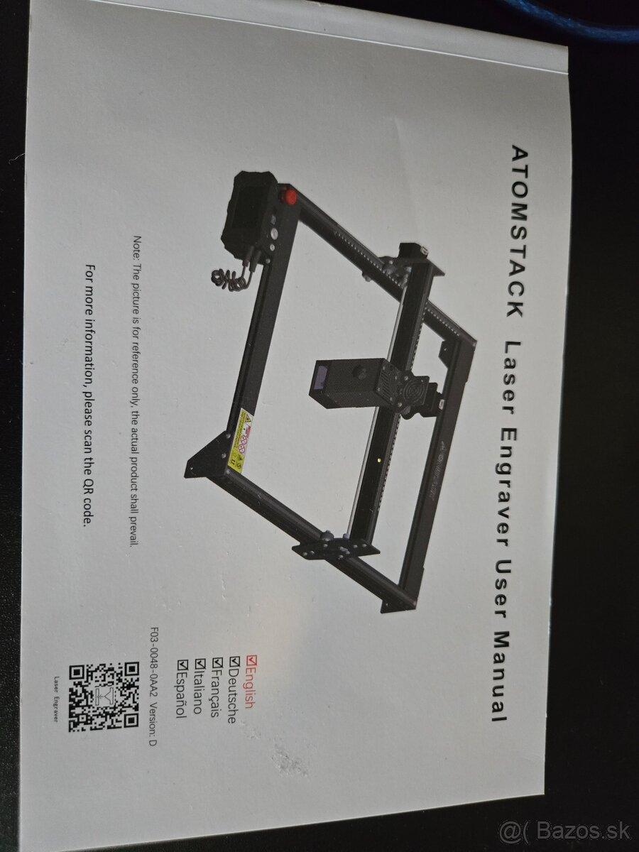 Laserový gravirovaci stroj Atomstack S20 Pro 20W - 4