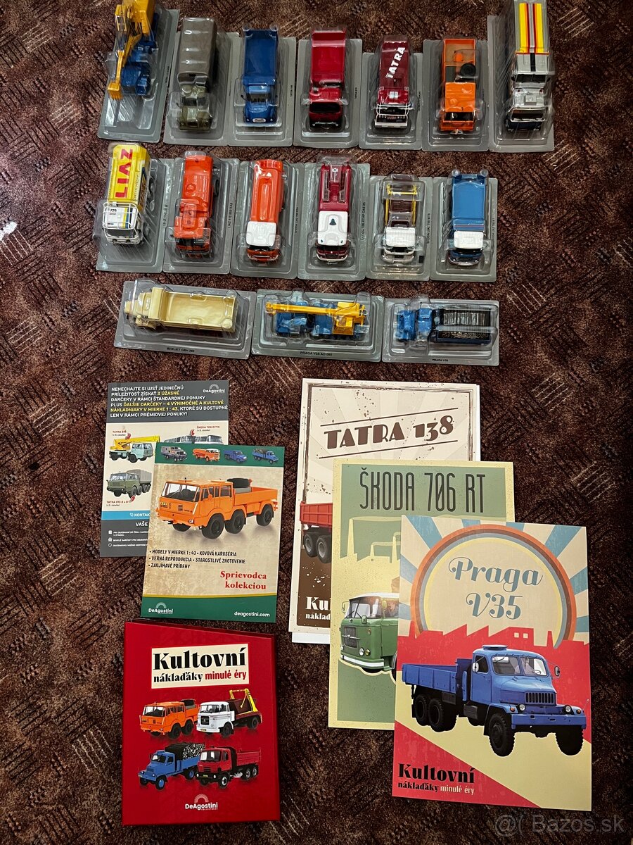 Modely nákladných áut minulej éry - 4