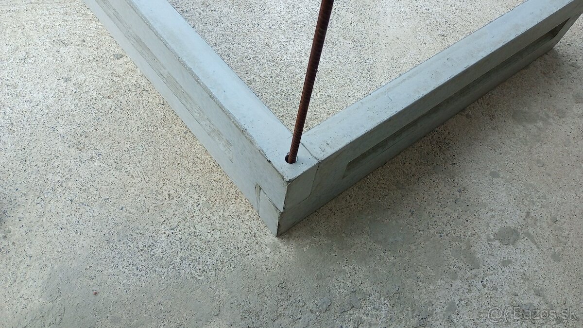 Vyvýšené betónové záhony - 4