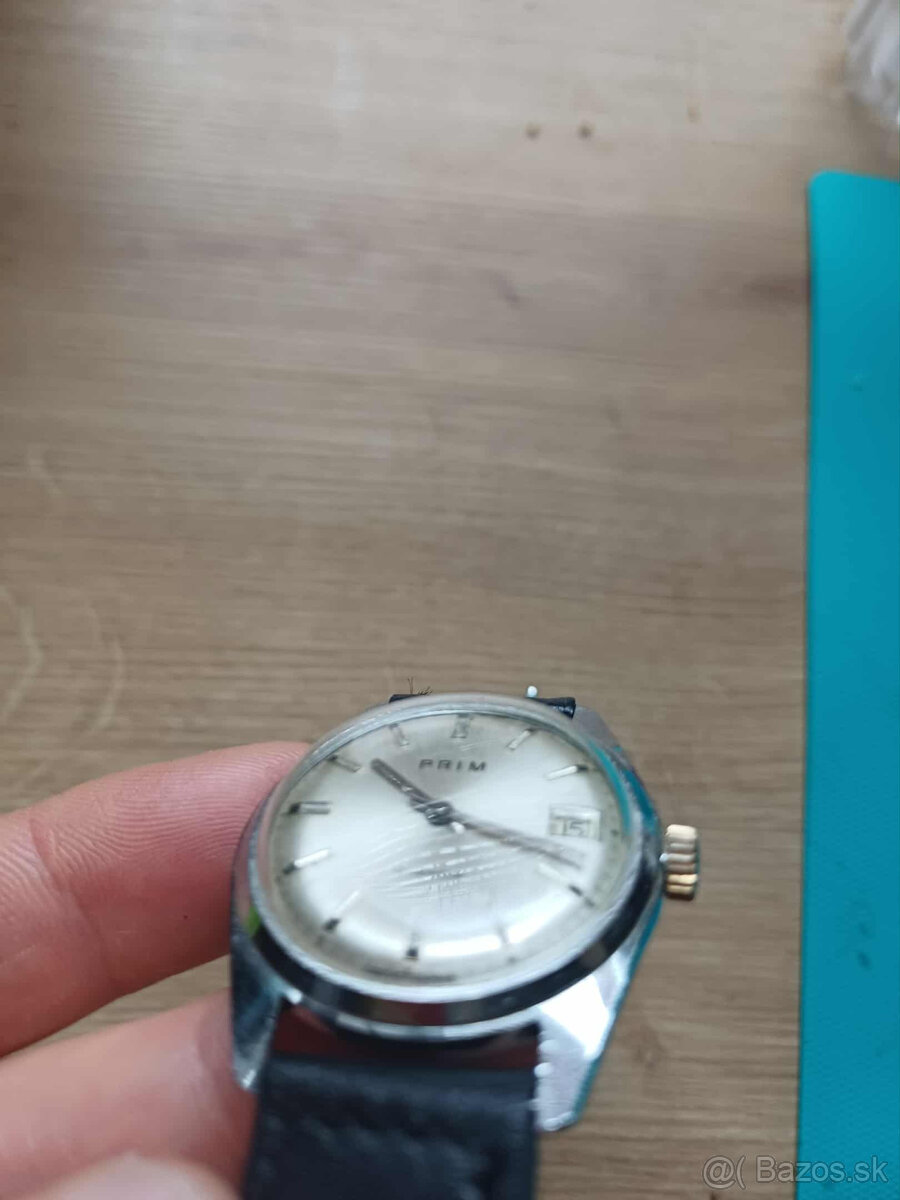Predám retro pánske hodinky Prim - 4