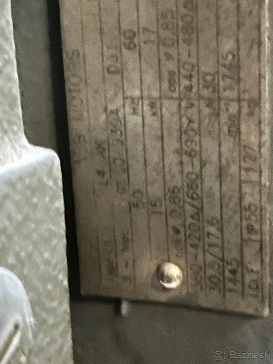 elektromotor 15 KW - 4