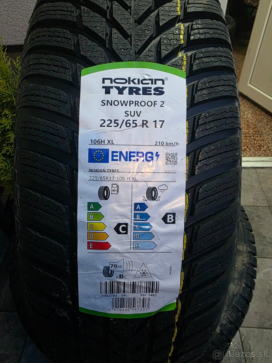 Zimne pneumatiky 225/65 r17 - 4