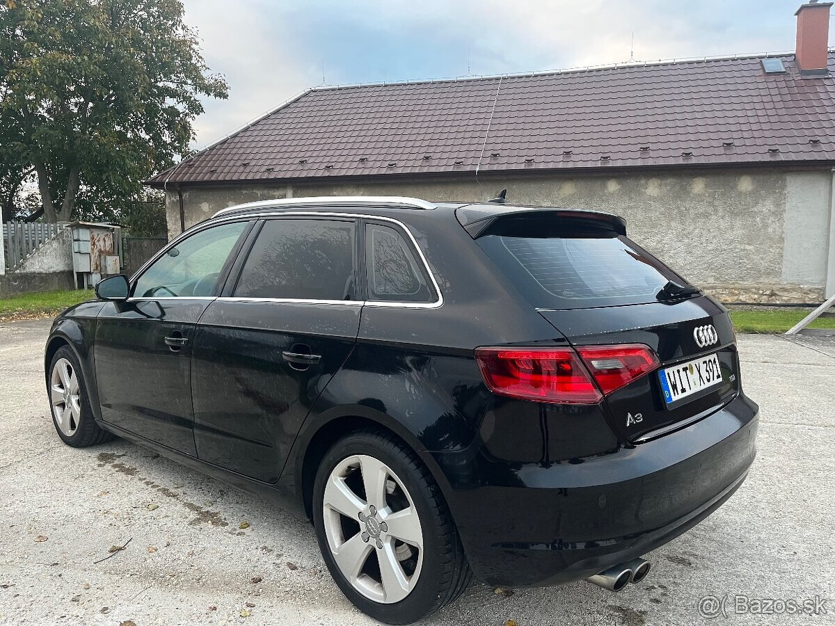 Audi A3 8V 2.0 TDI Sportback r.v 2013 navi bixenon - 4