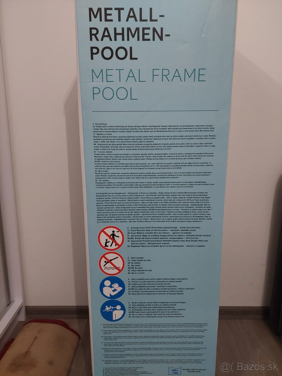 Bazén + príslušenstvo - 4