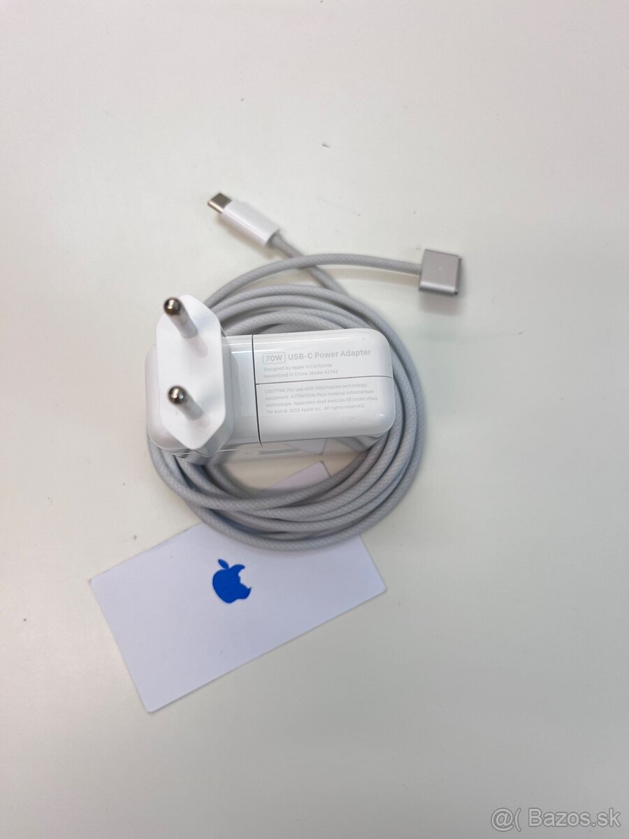 originál Apple Power Adaptér USB-C 70W MQLN3ZM/A + Magsafe 3 - 4