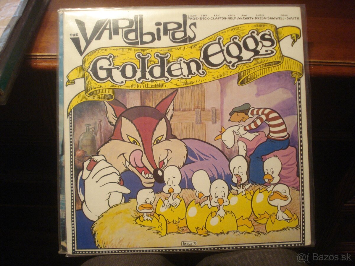 LP R.STEWART YARDBIRDS K.ROGERS RUBETTES HELLOWEEN D.STRAITS - 4