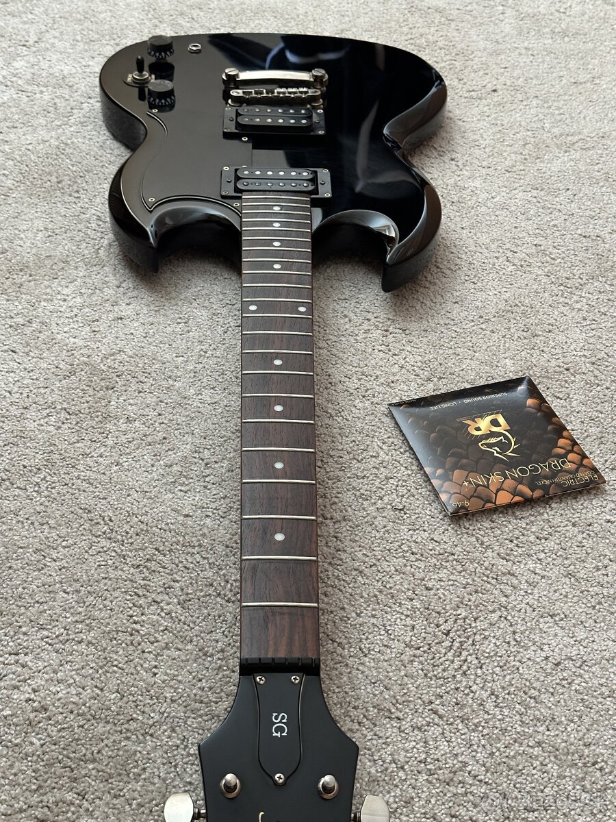 Epiphone SG Special – elektrická gitara + nové struny - 4