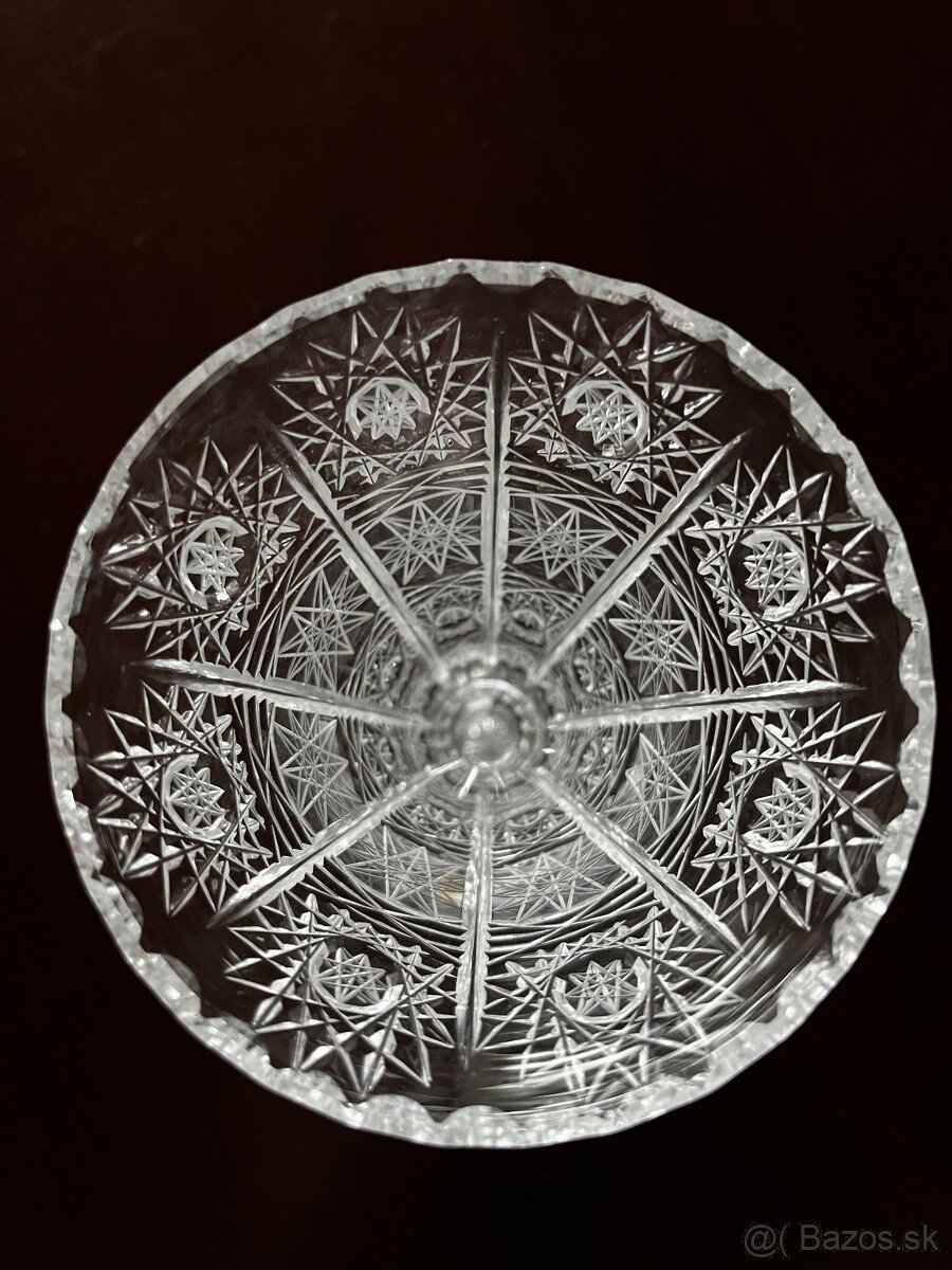 Kryštáľová váza 20 cm - 4