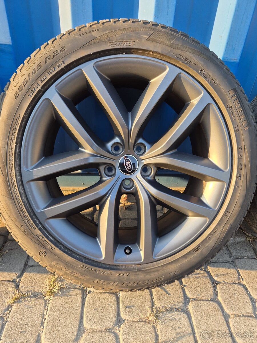 Originál Alu sada Range Rover Sport / r22 - 285/45/22