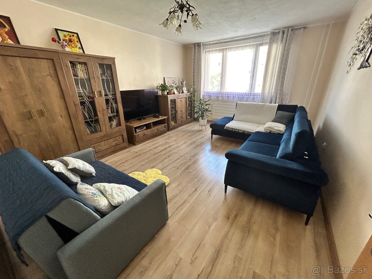 Predám veľký 3izbový byt s loggiou a pivnicou - 4