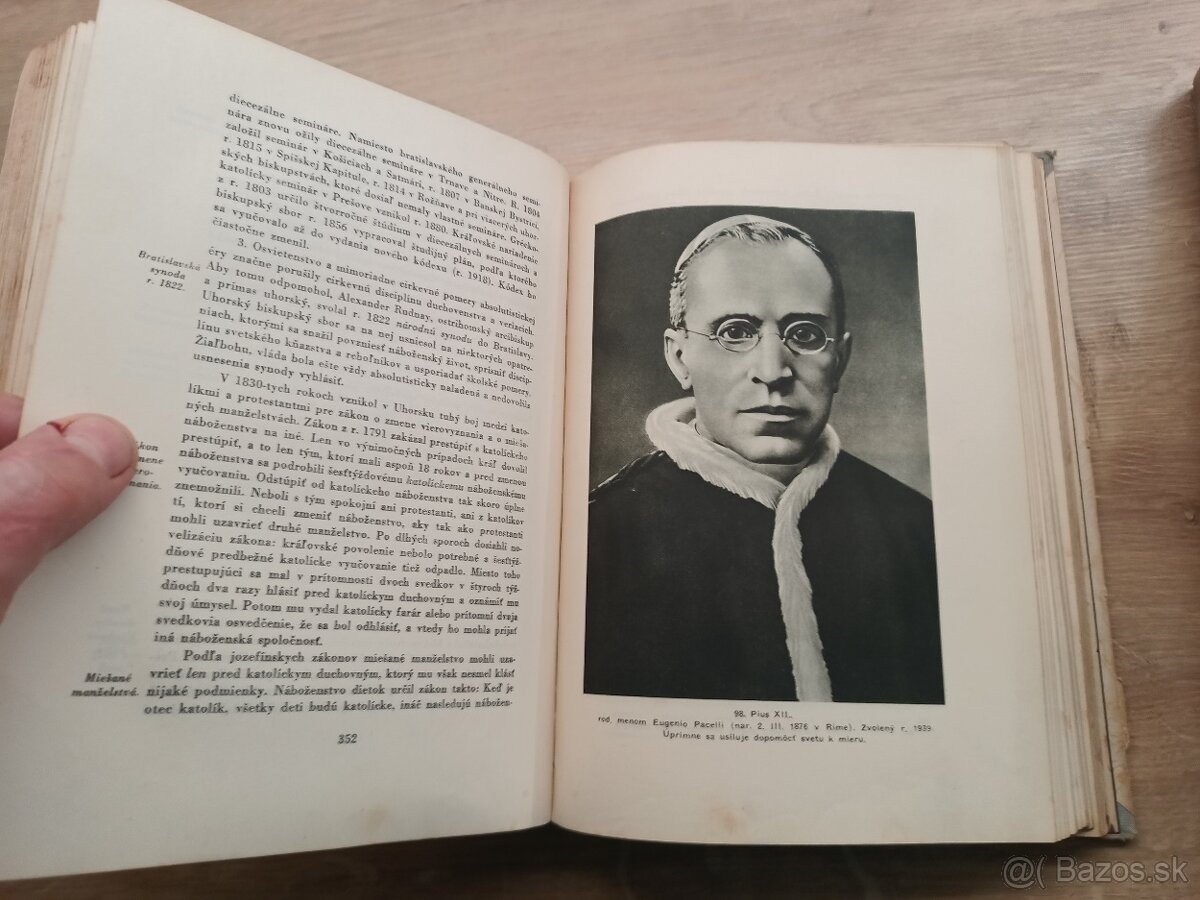 Jozef Špirko : Cirkevné dejiny I.,II., 1943 - 4