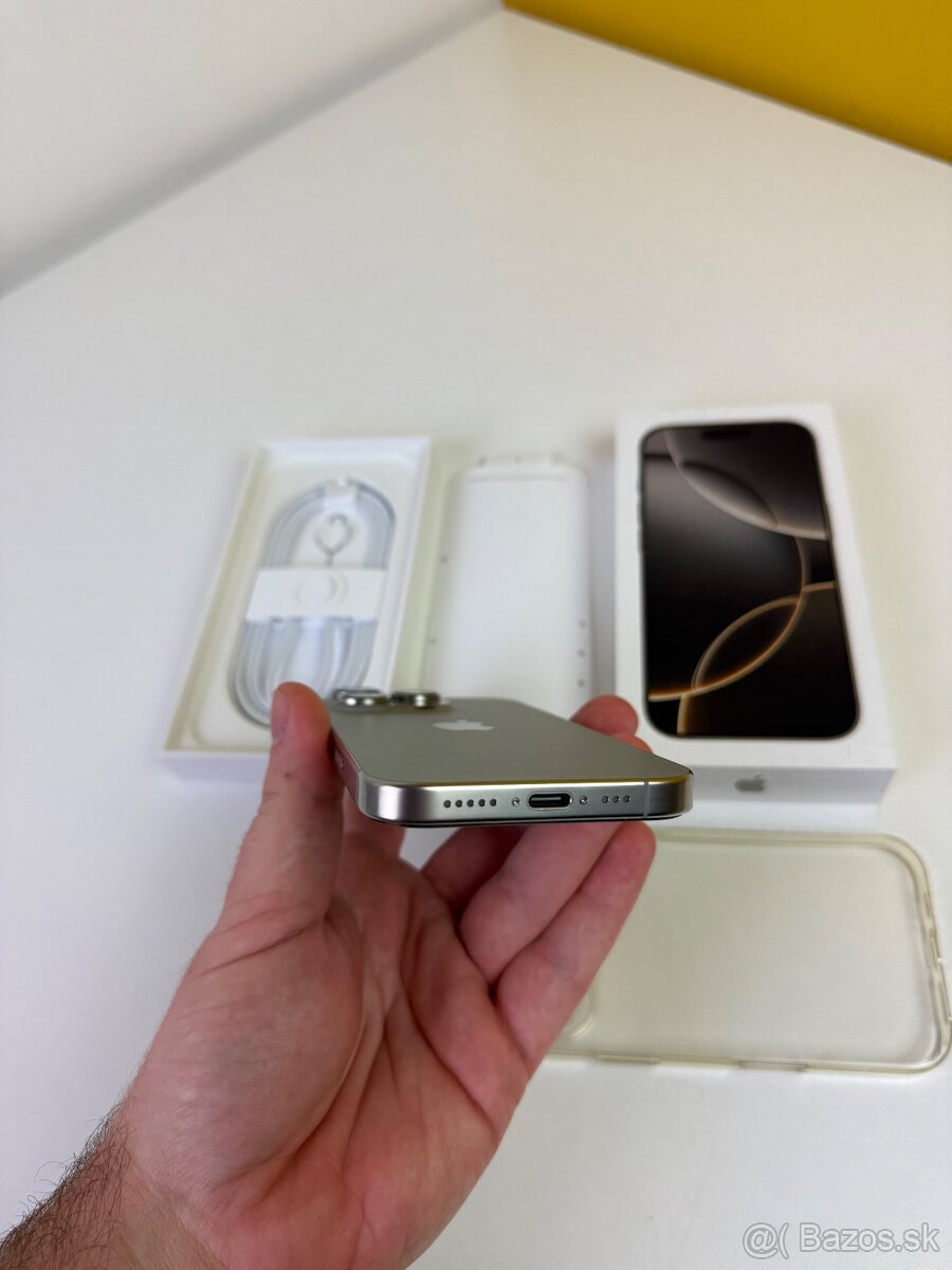 Predam vymenim Iphone 16 Pro 256GB Natural Titanium - 4