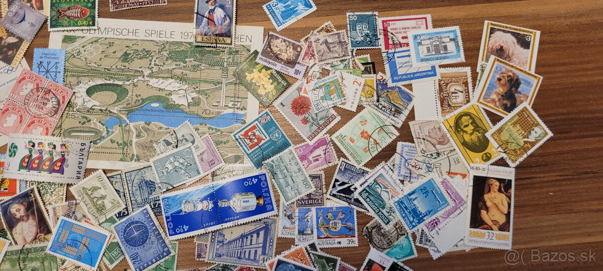 vyše 250 ks známok Európa a svet - 4