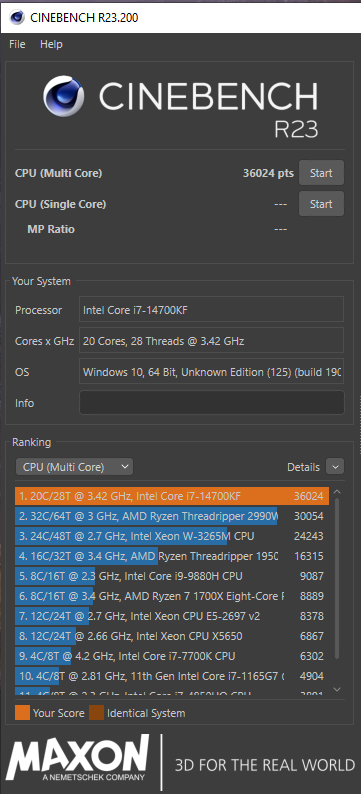 MSI Pro z-790A Wifi DDR5 + Intel i7-14700KF ATX LGA1700 - 4