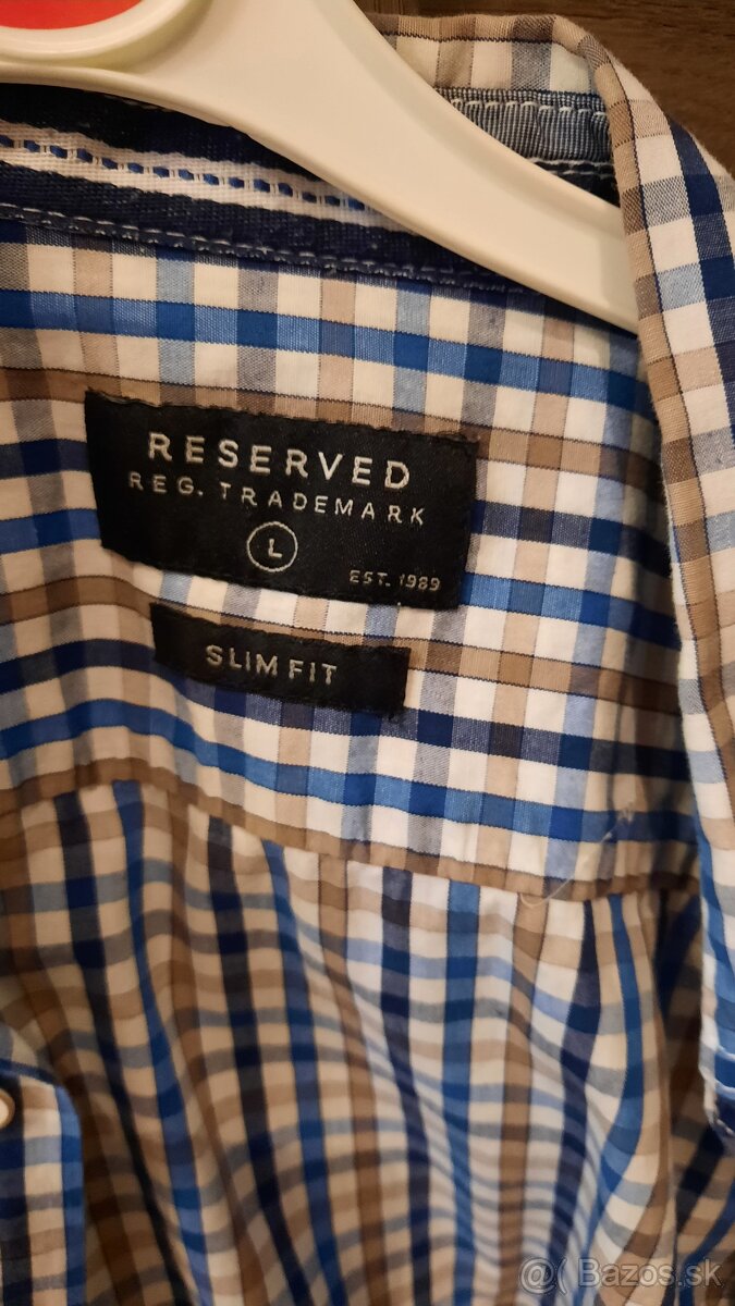 Košeľe chlapčenské rôzne - M a L - 4